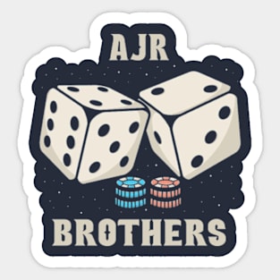 DICE ajr brothers Sticker